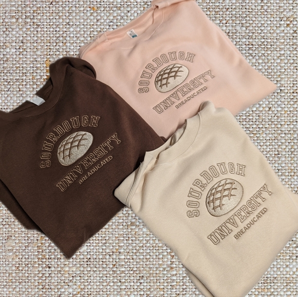 Sourdough University Embroidered Crewneck - Picture 2 of 2